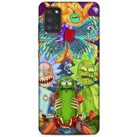 Samsung Galaxy A21s Uyumlu Kılıf Rick And Morty (23) Ultra Koruma Kılıfı Toby Matthews