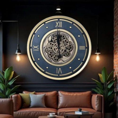 Çarklı Duvar Saati 60 Cm