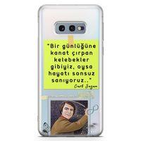 Samsung Galaxy S10e Kılıf Caps Carl Sagan Arka Kapak Koruma Desenli Full Koruyucu