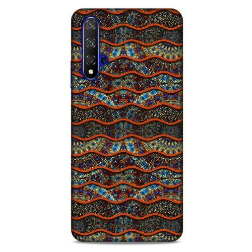 Huawei P Smart S Y8P Kılıf Baskılı Özel Seri Taşlı (35) Fit Design Kılıf