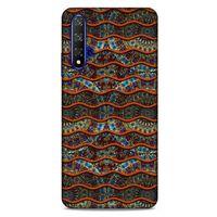 Huawei P Smart S Y8P Kılıf Baskılı Özel Seri Taşlı (35) Fit Design Kılıf