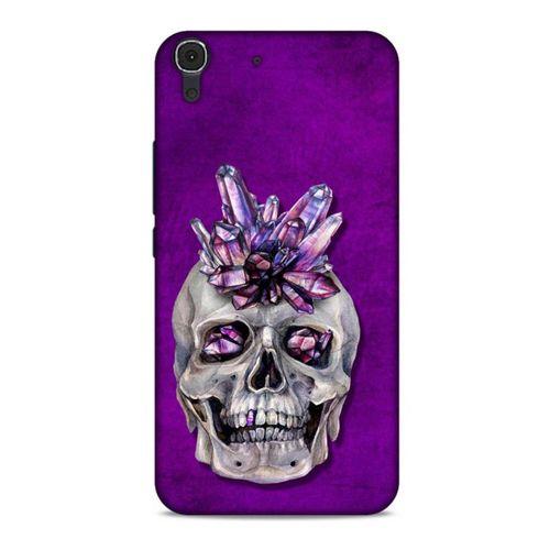 Huawei Honor 8a Uyumlu Kılıf Mor Delisi (49) Ultra Silikon Kılıf Kurukafa