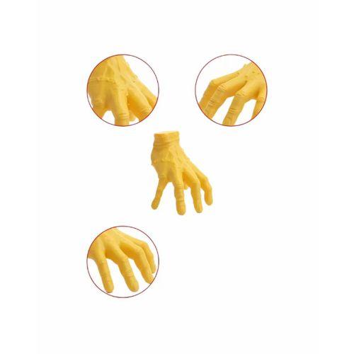 3d Sarı El Dekoratif Biblo 17x16 Cm Modern Ev Aksesuarı