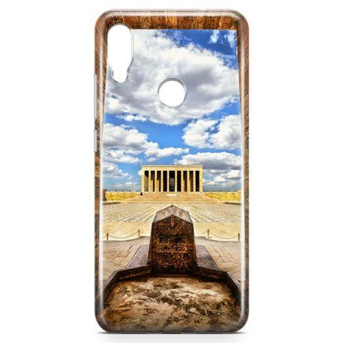 Xiaomi Redmi Note 7 Pro Kılıf Anıtkabir Perspektif Arka Kapak Koruma Desenli Full Koruyucu