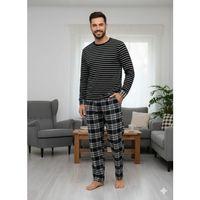 Pijalüx Tek Alt Cepli Ekose Pijama