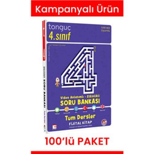 4. Sınıf Tüm Dersler Video Anlatımlı - Etkinlikli Soru Bankası 100' lü Paket (%10 Paracık Hediyeli)