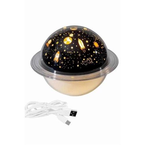 Aromaterapi Hava Nemlendirici Gece Lambası Uzay Model Satürn Oda Kokusu