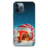 Apple iPhone 12 Pro Max Kılıf Snowix (1) Kılıfı Kırmızı Beyaz