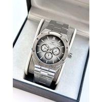 Ferro FM11537AWT-A2 Quartz Çelik Gri Siyah Kadran 42 mm Erkek Kol Saati