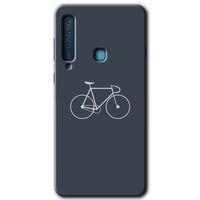 Potkal Hediye Fabrikası Samsung Galaxy A9 2018 Kılıf HD Desen Baskılı Arka Kapak - Bike