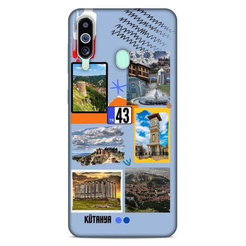 Lopard Samsung Galaxy M40 Uyumlu Kılıf Şehirli ※ (43) Kütahya Thin Fit Kılıf