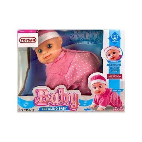 PİLLİ EMEKLEYEN SESLİ BEBEK