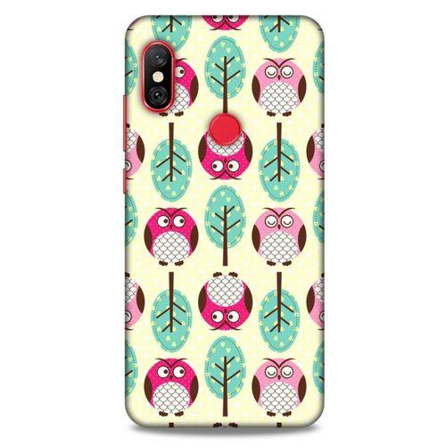 Baykuşlar (30) Desenli Silikon Kapak Telefon Kabı Xiaomi Redmi Note 6 Pro Kılıf
