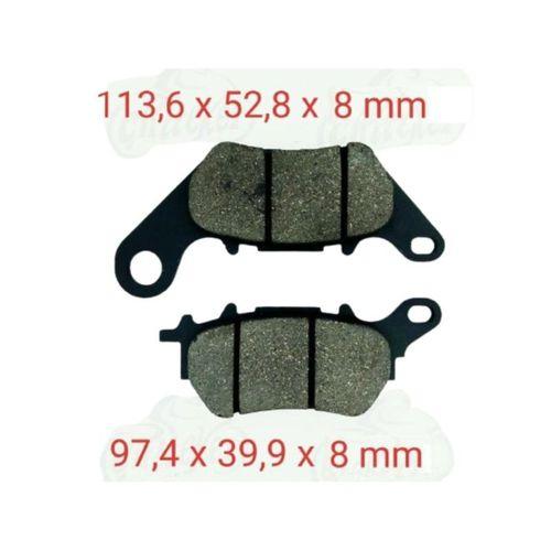 YAMAHA Yamaha Arka Fren Disk Balatası İth Fa662 Yzf R25 - Mt-25