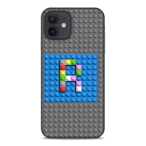 Lopard Apple iPhone 12 Uyumlu Kılıf BloX (29) Arka Koruma Kılıfı R Harfi