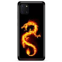 Huawei Y5P Kılıf Dragons (26) Tpu Silikon Kılıf Tatoo Ateş Ejderhası