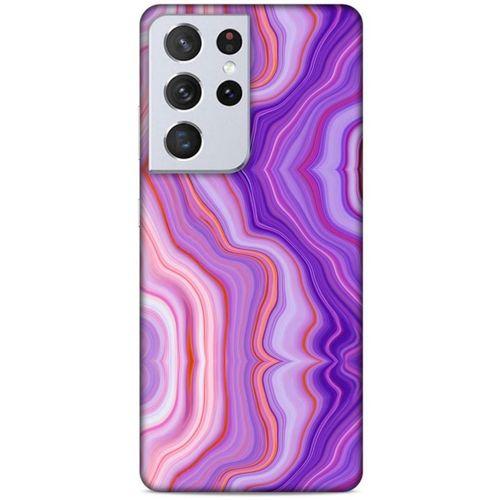 Lopard Samsung Galaxy S21 Ultra Uyumlu Kılıf Mermer Desenli (46) Core Armor Kılıf