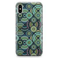 Apple iPhone X Kılıf Hintoloji Arka Kapak Koruma Desenli Full Koruyucu
