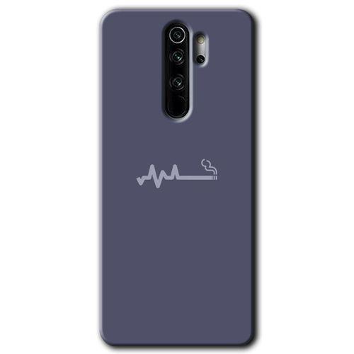 BeRa Aksesuar Xiaomi Redmi Note 8 Pro Kılıf Baskılı Kapak - Sigara Zararlıdır +Tam Kaplayan Mat Seramik