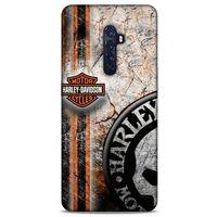 Oppo Reno 2 Uyumlu Kılıf Motorsiklet (11) Tam Koruma Harley Davidson
