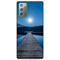 Lopard Samsung Galaxy Note 20 Uyumlu Kılıf Gece'S (43) Thin Fit Kılıf Orman
