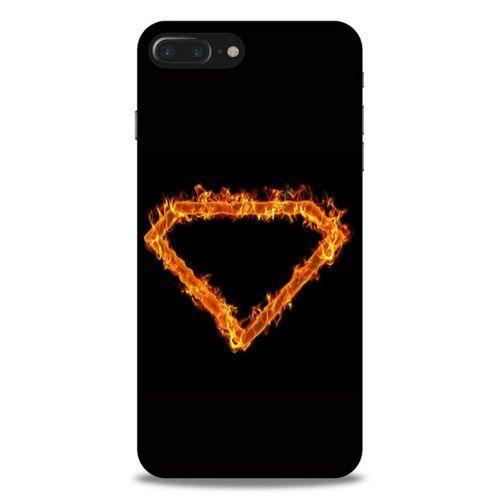 Lopard Apple Iphone 8 Plus Uyumlu Kılıf FireX (49) Ultra Silikon Kılıf SuperMan