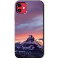 MRCİLETİSİM iPhone 11 Kılıf Kapak - Zirve +Hayalet Ekran Yandan Gözükmez