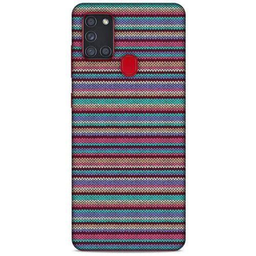 Kazak (15) Desenli Silikon Kapak Telefon Kabı Samsung Galaxy A21s Kılıf