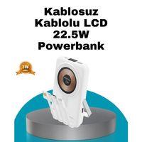 Magsafe Uyumlu Kablosuz Powerbank Hızlı Şarj Özellikli