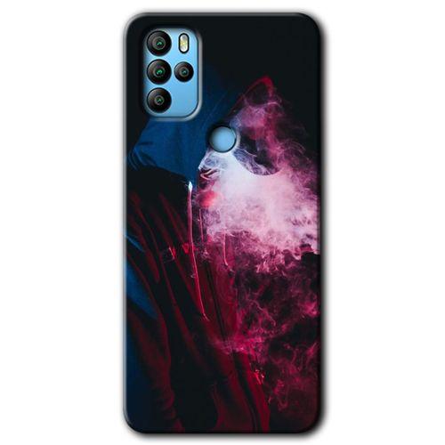 Omix X300 HD Baskılı Kılıf + 9D Tam Ekran Koruyucu - Smoke-Man