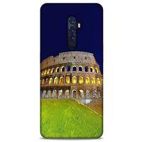 Oppo Reno 2 Kılıf Dünya Mimarisi (24) Darbe Emici Kılıf Kolezyum Roma