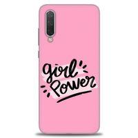 Xiaomi Mi 9 SE Kılıf HD Baskılı Kılıf - Girll Power + Tam Ekran Koruyucu