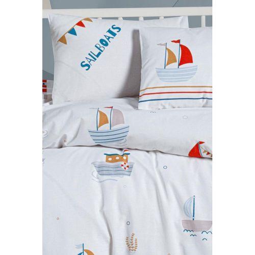 Kanz Ranforce Bebek Nevresim Takımı Knz-001 Sailboats
