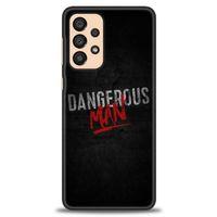 Samsung Galaxy A33 5G Kılıf HD Baskılı Kılıf - Dangerous Man + Tam Ekran Koruyucu