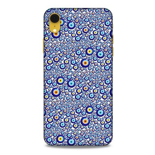 Nazarium (50) Desenli Silikon Kapak Apple iPhone XR Kılıf