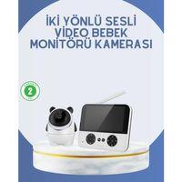 Kablosuz Bebek Monitörü 720p Görüntü Ve Geniş Ekran