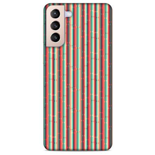 Lopard Samsung Galaxy S21 Plus Uyumlu Kılıf Geometrix (39) Liquid Crystal Kılıf