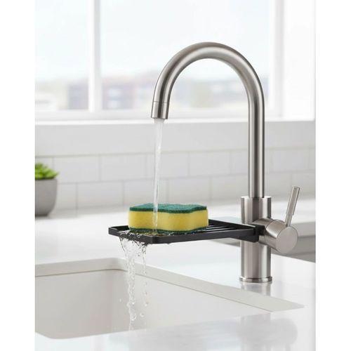 Musluğa Monte Süngerlik Damlama Özellikli Mutfak Organizatörü