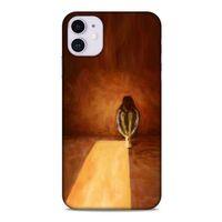 Apple Iphone 11 Kılıf Depresyon (47) Crystal Flex Kılıf Siyah Kırmızı