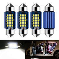 Dekoratif led ampul 12SMD CANBUS 36mm sofit ampul beyaz/ LAAM869