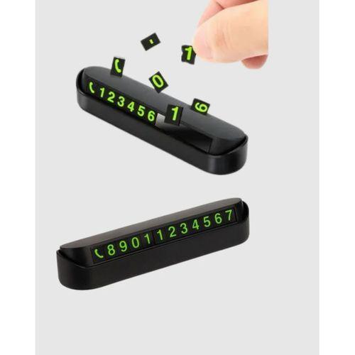 Kompakt Fosforlu Park Numaratörü – Gündüz Şıklığı, Gece Görünürlüğü