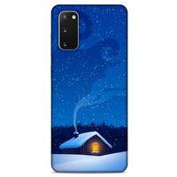 Samsung Galaxy S20 Kılıf Snowix (21) Koruyucu Kapak Parliement Mavi