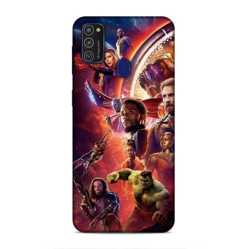 Samsung Galaxy M21 Uyumlu Kılıf BMovie (41) Tank Kılıf Süper Kahramanlar
