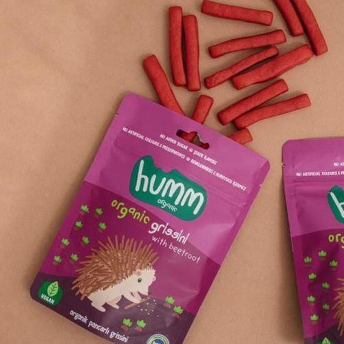 Humm Humm Organik Vegan Pancarlı Grissini 55 Gr