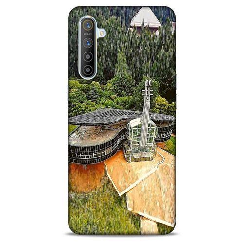 Oppo Realme XT Kılıf Dünya Mimarisi (31) TPU Kılıf Piano House Çin