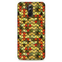 Huawei Mate 20 Lite Kılıf Pastel Renkler (46) Core Armor Kılıf Yeşil Sarı