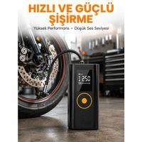 Taşınabilir Dijital Lastik Şişirme Cihazı Güvenli Ve Pratik Kullanım Yeni Nesil