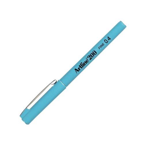 ARTLİNE 220N SUPER FİNE İNCE KEÇE UÇLU YAZI KALEMİ 0.2 mm AÇIK MAVİ