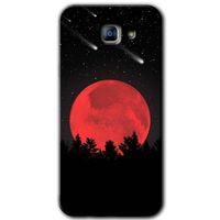 Galaxy A8 2016 Kılıf HD Desen Baskılı Arka Kapak - Kanlı Ay