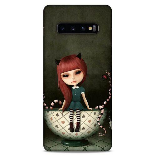 Lopard Samsung Galaxy S10 Plus Uyumlu Kılıf Manipülasyon ☻ (41) Tank Kılıf Baskılı